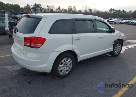 2015 Dodge Journey American Value Pkg z USA, uszkodzony, nr VIN 3C4PDCAB4FT559597